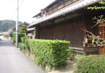 長田市場の家並み