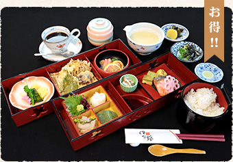 お昼の伊賀路弁当