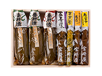 養肝漬（箱入詰合せ）［写真は3000円のもの］