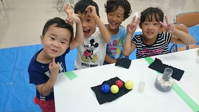 写真：笑顔
