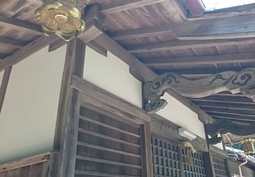 写真：お堂